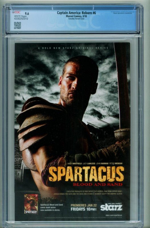 Captain America: Reborn #6  2010 - Marvel -CGC 9.6 - Comic Book-4330292010