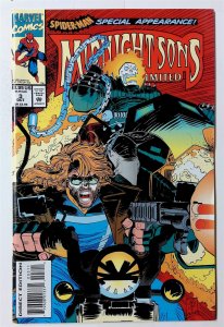 Midnight Sons Unlimited #3 (Oct 1993, Marvel) 7.0 FN/VF