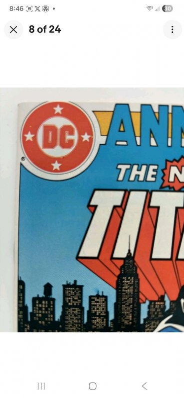 The New Teen Titans Annual #2 NM+