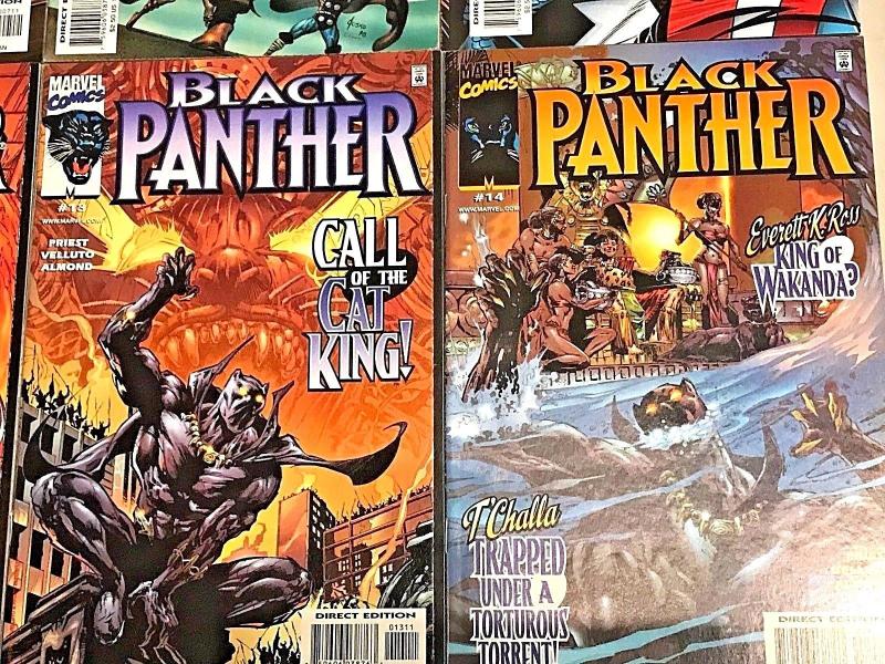 BLACK PANTHER#6-14 VF/NM LOT (8 BOOKS) 1998 CHRISTOPHER PRIEST MARVEL COMICS