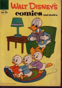 WALT DISNEY'S COMICS & STORIES #221 DONALD DUCK  BARKS VG
