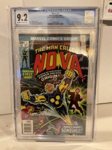 Nova #1  CGC 9.2  First Appearance!  High Grade Bronze!