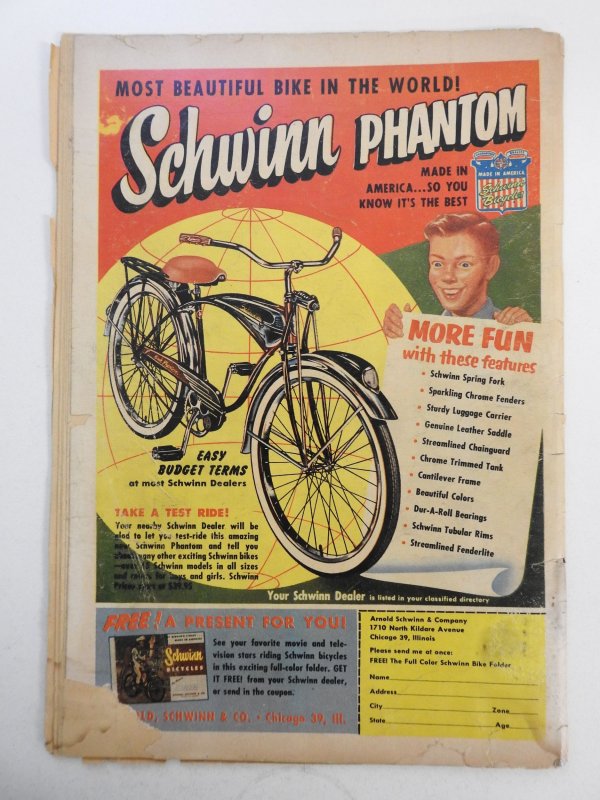 Mystery in Space #34 (1956) Good- Condition! Rust at bottom Staple