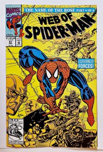 Web of Spider-Man, The #87 (April 1992, Marvel) 8.5 VF+