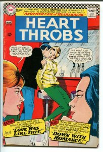 HEART THROBS #100 1966-DC COMICS-KEY ISSUE-SODA SHOP COVER-vg+