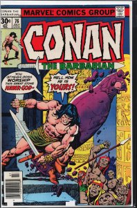 Conan the Barbarian #76 (1977) Conan