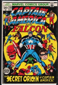 Captain America #155 (1972) Captain America and the Falcon
