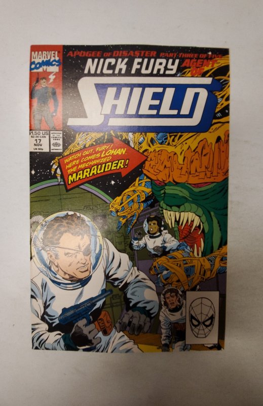 Nick Fury, Agent of SHIELD #17 (1990) NM Marvel Comic Book J717