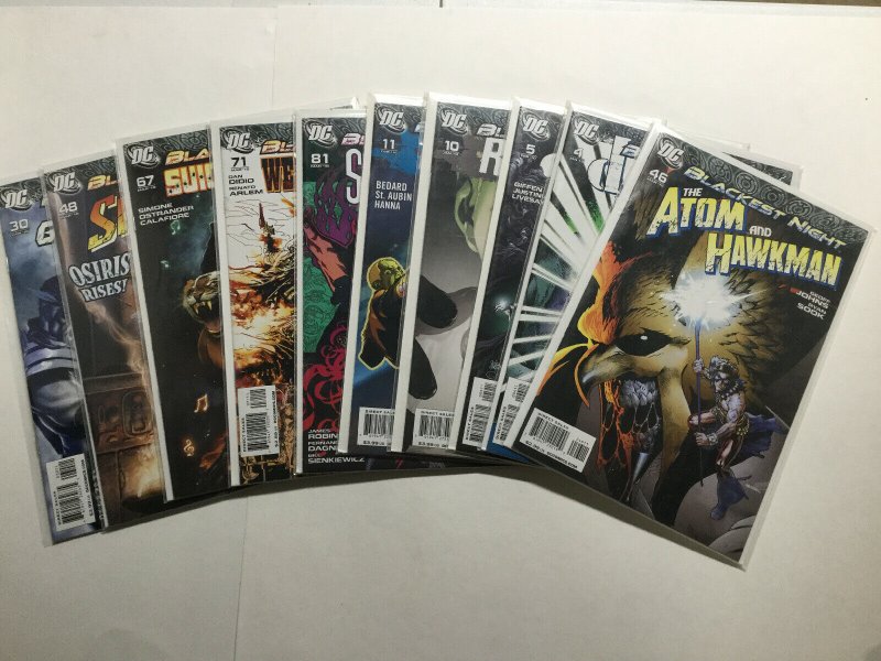 Blackest Knight One-Shots Lot Run Set Near Mint Nm Dc Comics