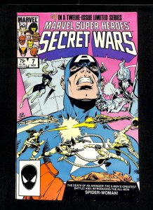 Marvel Super-Heroes Secret Wars #7 1st New Spider-Woman!