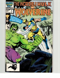 The Incredible Hulk and Wolverine (1986) Wolverine