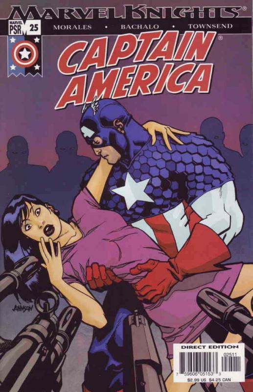 Captain America (4th Series) #25 VF/NM; Marvel | save on shipping - details insi