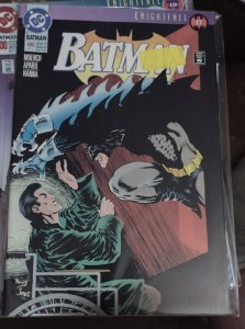 Batman #  499 1993 DC  KNIGHTFALL PT 17  BANE ROBIN bruce wayne crippled