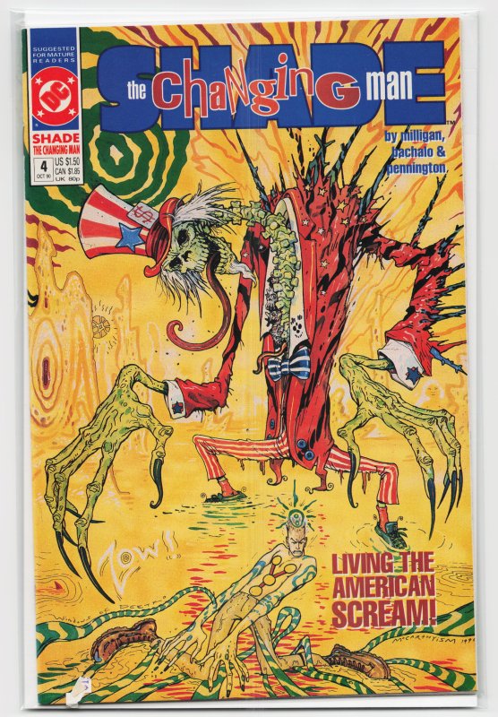 Shade, the Changing Man #4 (1990)