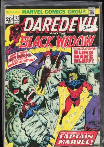 Daredevil #107 (1974) Black Widow