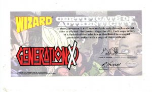 Generation X #1/2 - Wizard Edition with COA (8.5/9.0) 1998