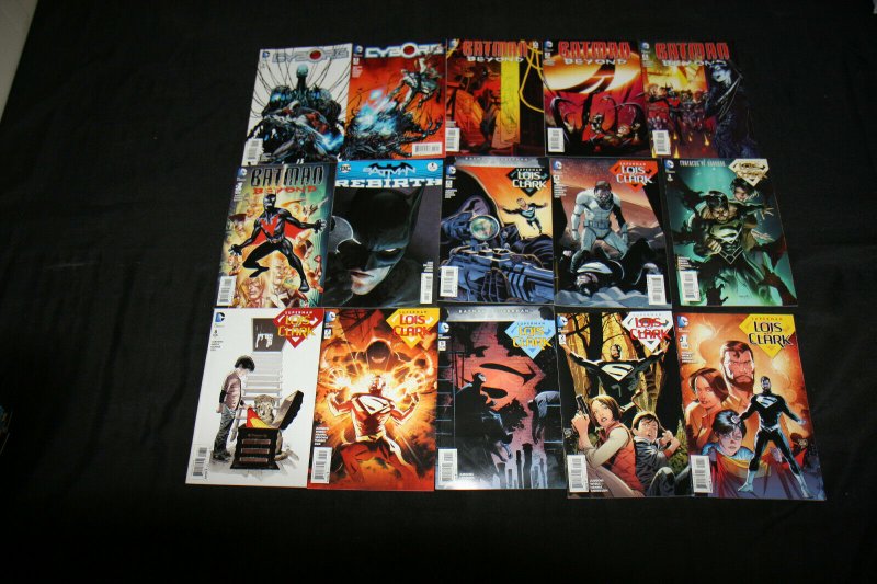 D.C. REBIRTH LOT OF 421 WITH VARIANTS...  VF - NM