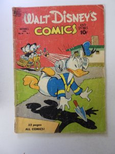 Walt Disney's Comics & Stories #109 (1949) GD- condition 1 spine split