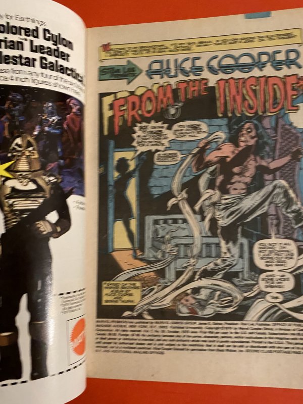 Marvel Premiere #50 (1979) Alice cooper issue famous mid + grade