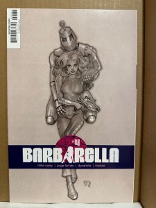 Barbarella #4 NM- 1:10 Stephane Roux Variant (2018) Dynamite Cover