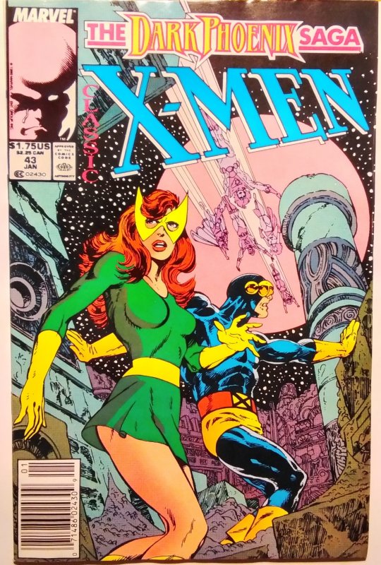 Classic X-Men #43 Newsstand (1990)