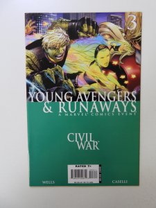Civil War: Young Avengers & Runaways #3  (2006) NM- condition