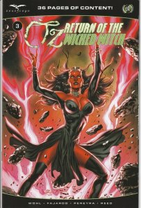 Oz Return of the Wicked Witch #3 Cover B Zenescope GFT NM Vitorino