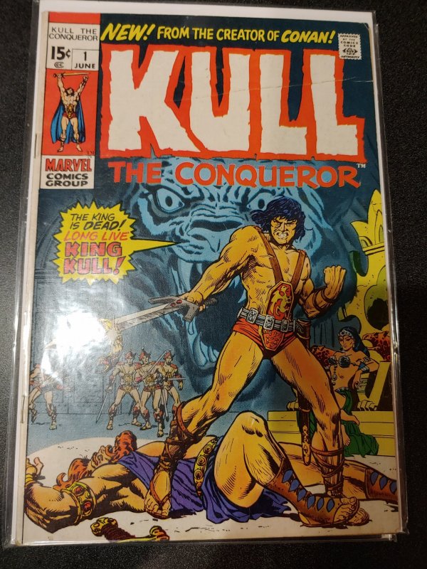 Kull The Conqueror  #1 June 1971 fine