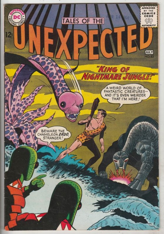 Tales of the Unexpected #83 (Jul-64) VF/NM High-Grade Space Ranger, Cyrl