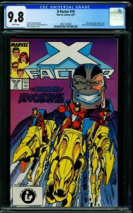 X-Factor #19 (1987) CGC 9.8 NM/MT