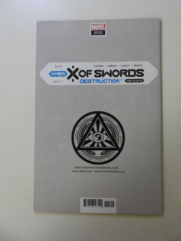 X of Swords: Destruction Variant VF+ condition
