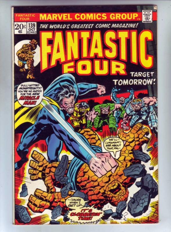 Fantastic Four #139 (Oct-73) FN/VF Mid-High-Grade Fantastic Four, Mr. Fantast...