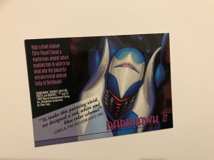 DARKHAWK #27 card : 1994 Marvel Masterpieces, NM; Hilderbrandt art