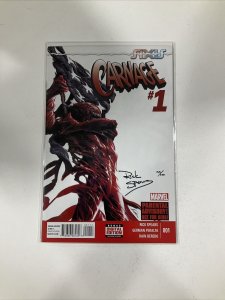 Axis Carnage 1 Marvel 2014 Signed by Rick Spears Dynamic Forces COA NM near mint