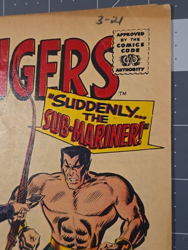 The Avengers #40 Suddenly The Sub-Mariner (Marvel Comics May 1967)