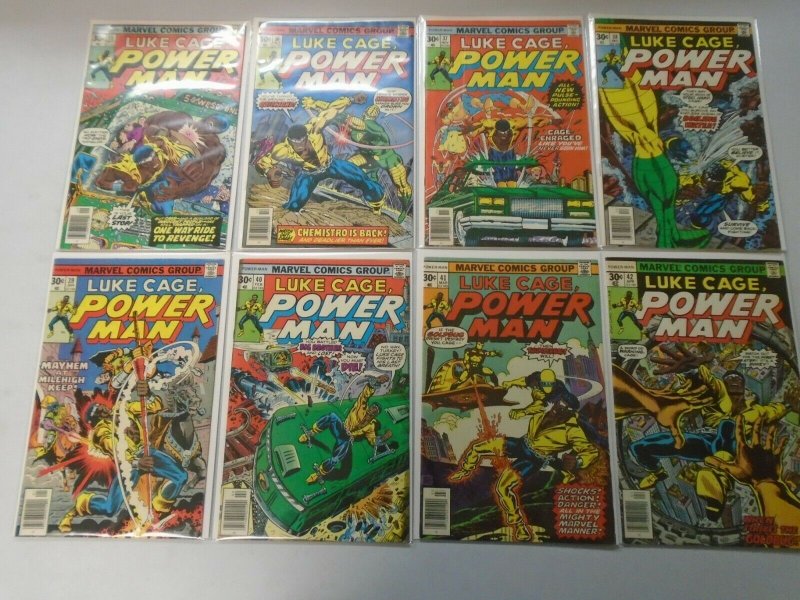 Bronze age Luke Cage lot 16 different from #35-56 avg 6.0 FN (1976-79)