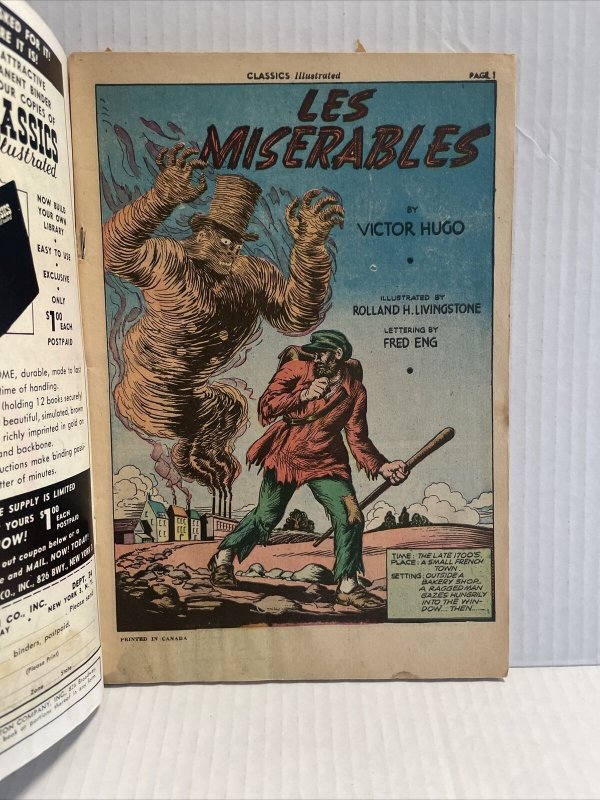 Classics Illustrated Les Miserables #9 