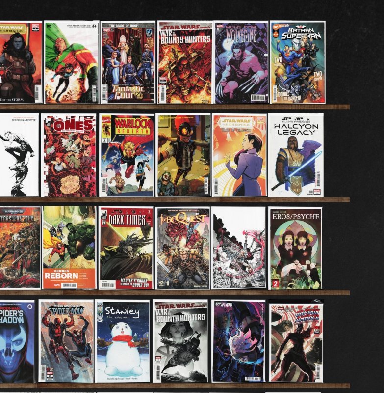 Huge Lot 140+ Comics with X-Men, Beta Ray Bill, Eternals, Nottingham & More!