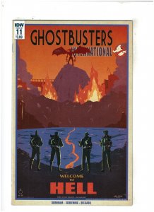 Ghostbusters International #11 NM- 9.2 IDW Comics 2016 