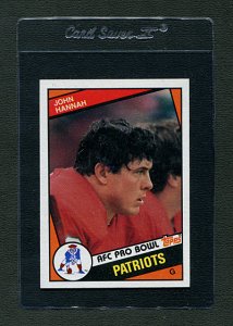 1984 Topps #137 John Hannah / HOF / (MINT)