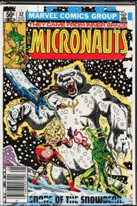 Micronauts #32 (1981) Micronauts