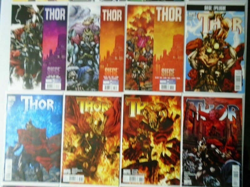 Thor (3rd Series) Set:#600-621 24 Different Some Variants 8.0 VF (2009-11)