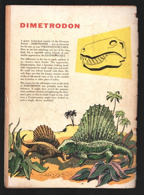 Turok Son of Stone #7 1957-Dell- Indians & dinosaurs-Alberto Giolitti art-Cov...