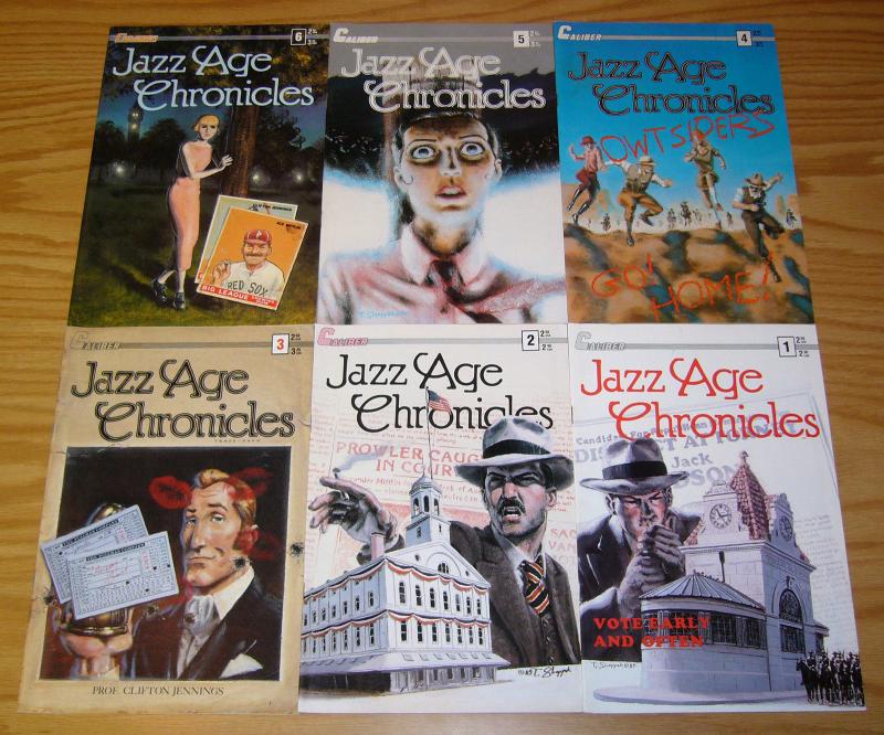 Jazz Age Chronicles #1-3 VF/NM complete series + vol. 2 #1-6 ted slampyak set