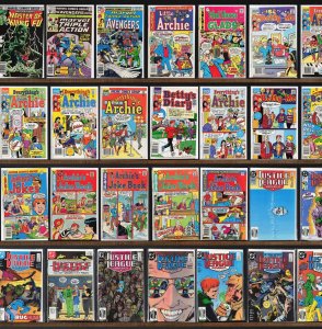 Huge Lot 140+ Comics with Justice League America, Jughead, Everything& & More!