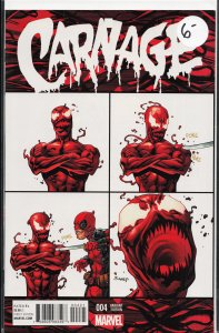 Carnage #4 Variant Cover (2016) Carnage