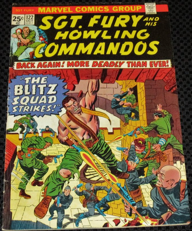 Sgt. Fury and His Howling Commandos #122 (1974)