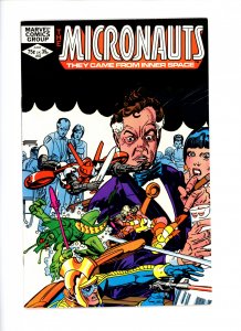 Micronauts #42  VF  1982  Gil Kane Cover and Art!