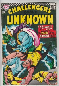 Challengers of the Unknown #57 (Sep-66) VF/NM High-Grade Challengers of the U...