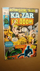 ASTONISHING TALES 7 *NICE COPY* KA ZAR DR. DOOM VS BLACK PANTHER 1971 